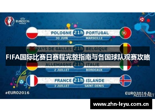 FIFA国际比赛日赛程完整指南与各国球队观赛攻略